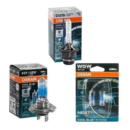 Osram set d2s - +, w5w